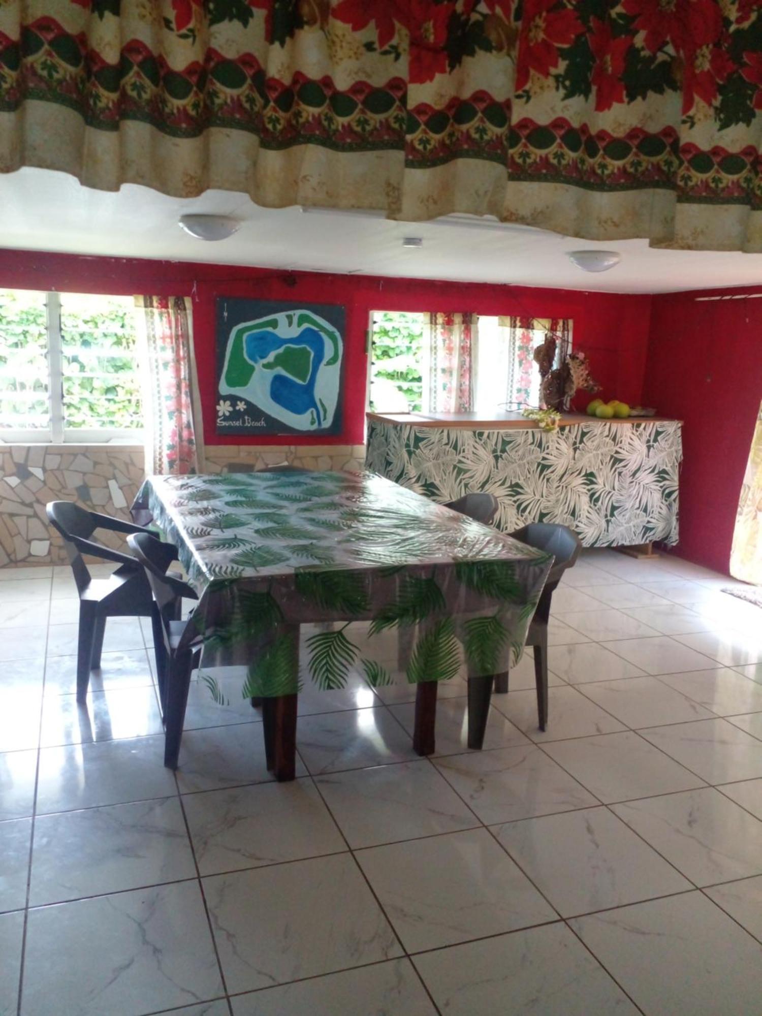 Sunset Beach Maupiti Te-Fare-Arii Extérieur photo